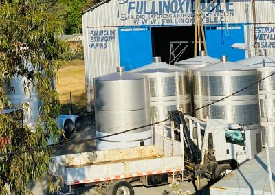 Estanques en acero inoxidable en Molina - Fullinoxidable